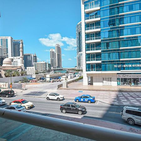 Luxury Escapes - Cozy 1 Bedroom With Study Room In Dubai Marina Park Tower Eksteriør billede