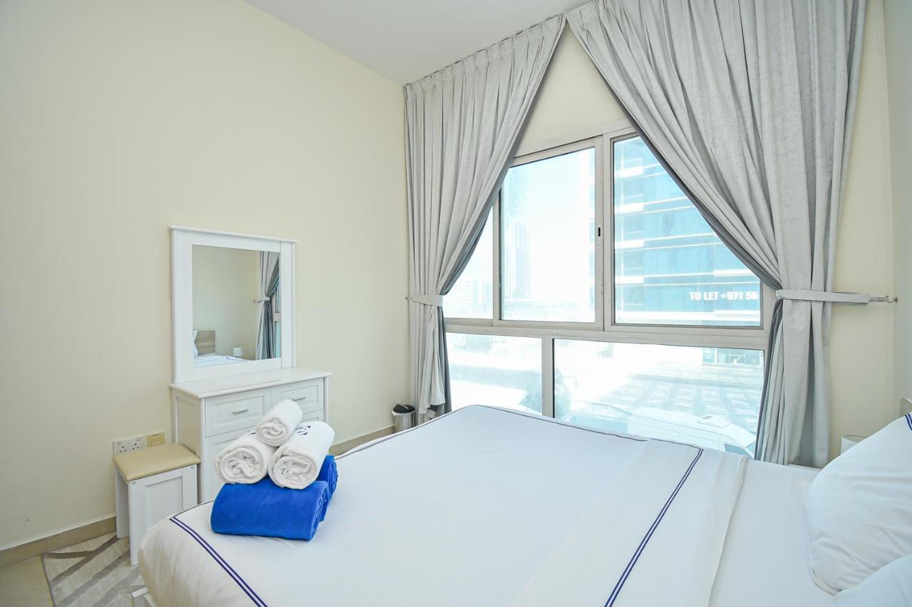 Luxury Escapes - Cozy 1 Bedroom With Study Room In Dubai Marina Park Tower Eksteriør billede