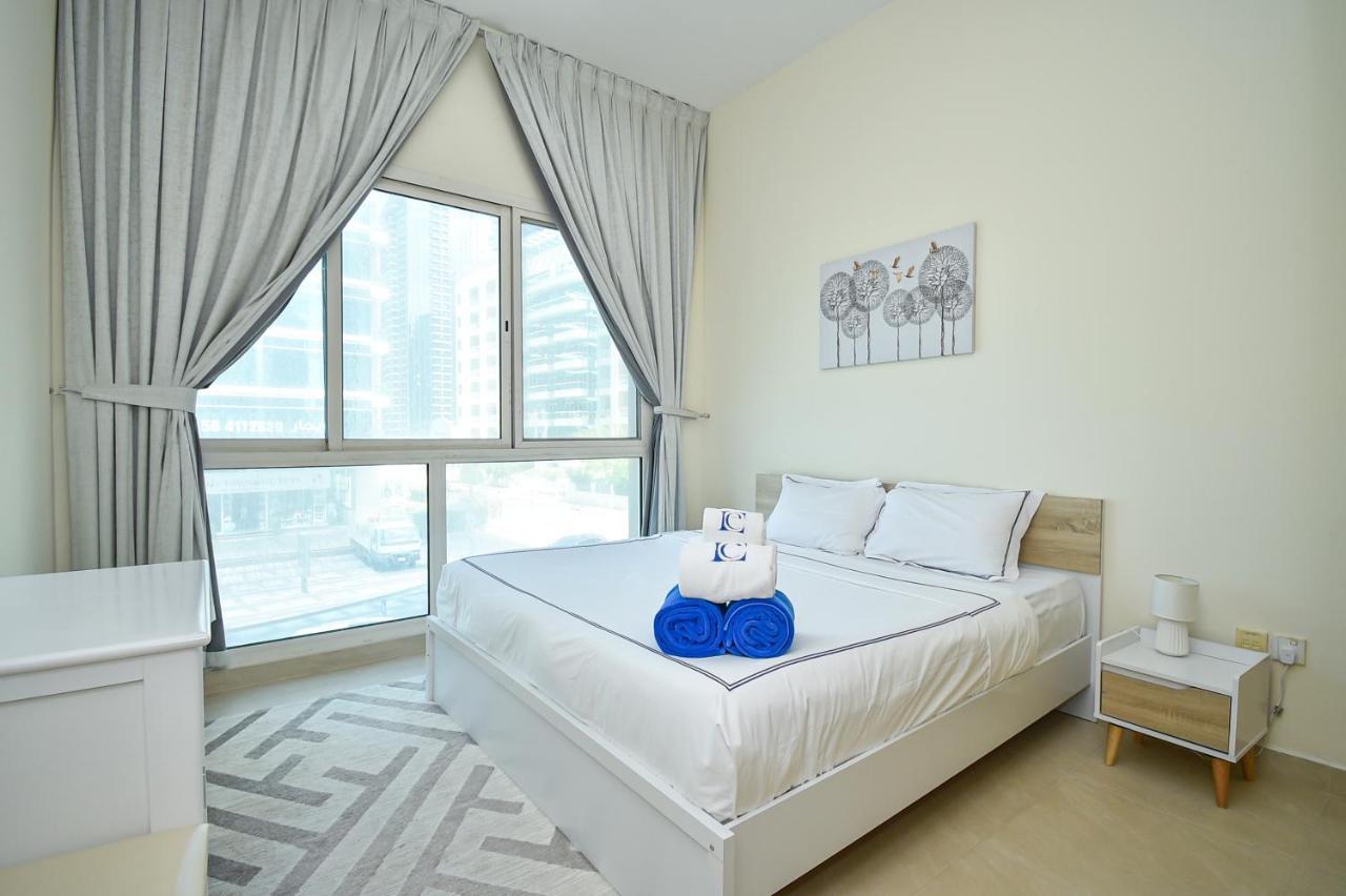 Luxury Escapes - Cozy 1 Bedroom With Study Room In Dubai Marina Park Tower Eksteriør billede