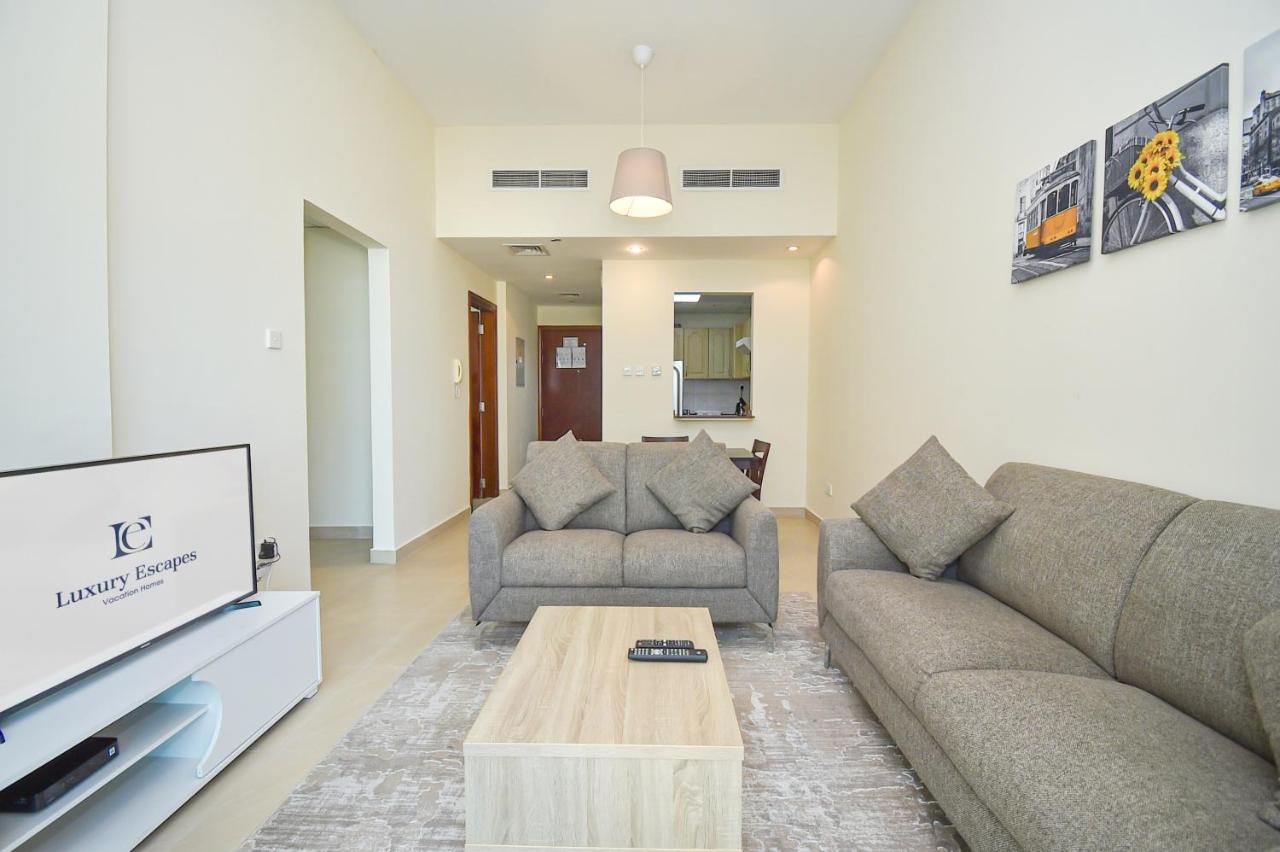 Luxury Escapes - Cozy 1 Bedroom With Study Room In Dubai Marina Park Tower Eksteriør billede